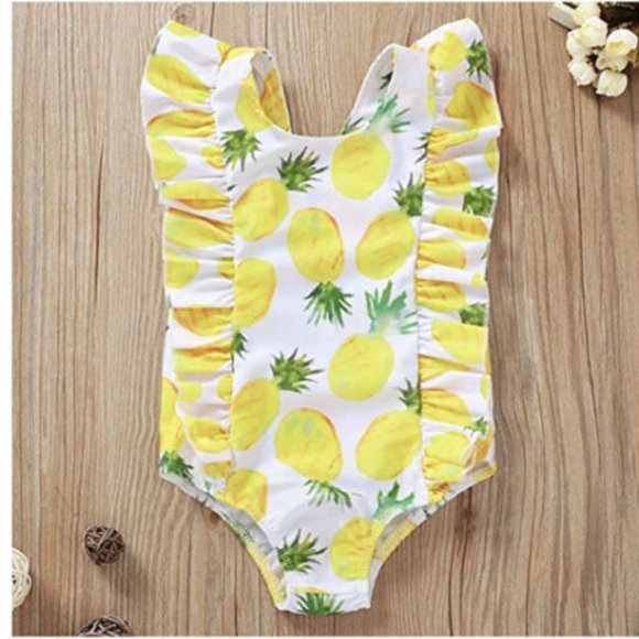 Younger Tree Infant Baby Swimsuit Pinneaple - Picture 2 of 3